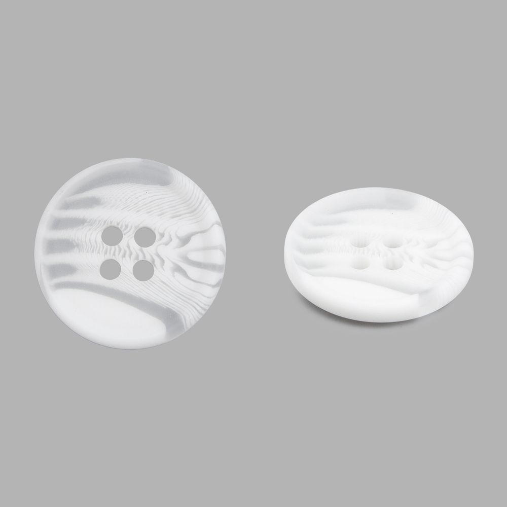 Пуговицы 4 прокола 32L=20 мм, (White (белый)) CB, 72 шт