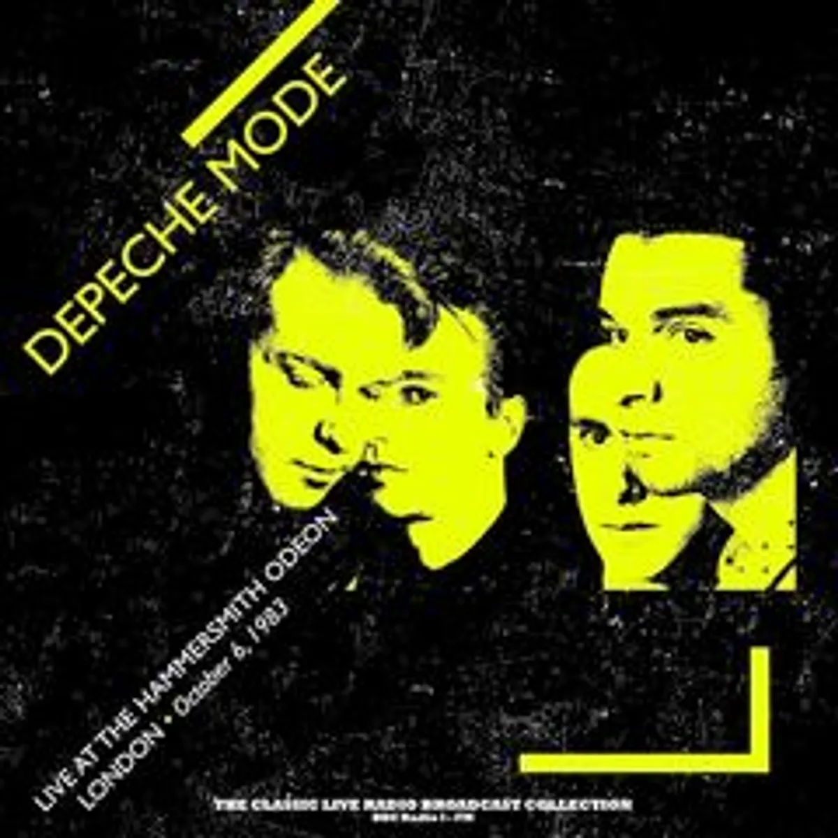 Виниловая пластинка. Depeche Mode - Live At The Hammersmith Odeon London October 6, 1983 (Limited Edition Colored Marble Vinyl)