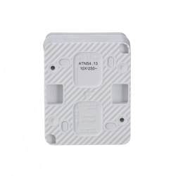 ATLASDESIGN PROFI IP54 О/У 1-клавишный ВЫКЛЮЧАТЕЛЬ с подсветкой, сх.1а, 10АХ, БЕЛЫЙ