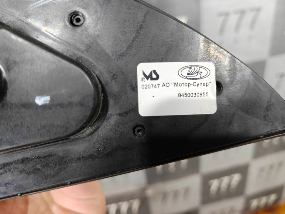 Зеркало левое 6 pin (контактов) LADA Vesta 15-нв Б/У Оригинал 8450030955