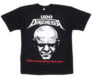 Футболка U.D.O. DIRKSCHNEIDER, Back To The Roots World Tour 2016 (496)