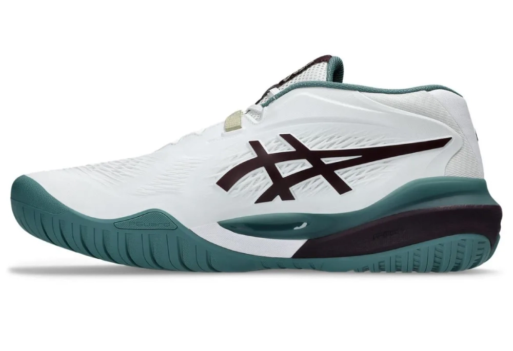 Теннисные кроссовки Asics Gel-Resolution X - white/dark aubergine