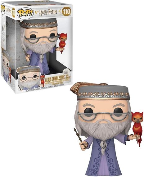 Funko Pop! POP HP: Harry Potter - 10" Dumbledore w/Fawkes
