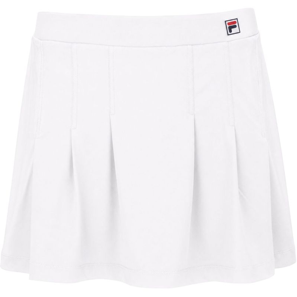 Женская теннисная юбка Fila Smilla - white
