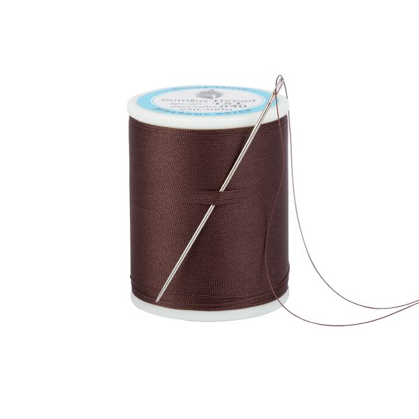 Нитки для трикотажных тканей SumikoThread 300 м, (328 ярд), 040 т.коричневый