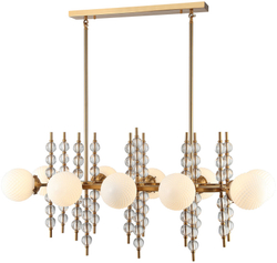 Люстра на штанге Stilfort 2120/03/10P серия Queenly / Квинли