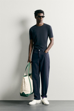 БАЗОВАЯ ФУТБОЛКА SLIM FIT /01 — ZARA