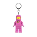 Брелок LEGO Minifigures 5008985 Розовый космонавт с подсветкой