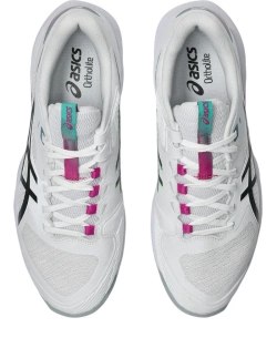 Теннисные кроссовки Asics Solution Speed FF 4 Clay - white/digital sakura