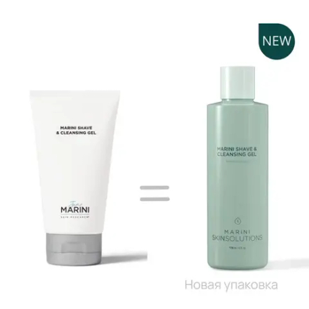Jan Marini MARINI SHAVE & CLEANSING GEL Мужской гель для умывания и бритья с увлажняющим и восстанавливающим действием. Объем: 178 мл.