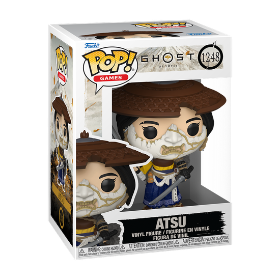 Funko POP! Games Ghost of Yotei Atsu — упаковка
