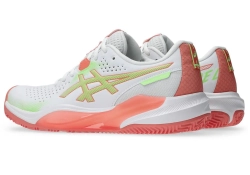 Женские кросовки для Padel Asics Gel-Challenger 15 Padel - white/guava