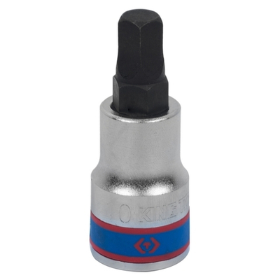 KING TONY (402A10) Насадка (бита) торцевая 1/2", L = 60 мм, PENTAGON, 10 мм
