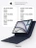 Чехол книжка для iPad Air 11" / Air 4/5 (10.9") Gurdini Milano Series Midnight Blue