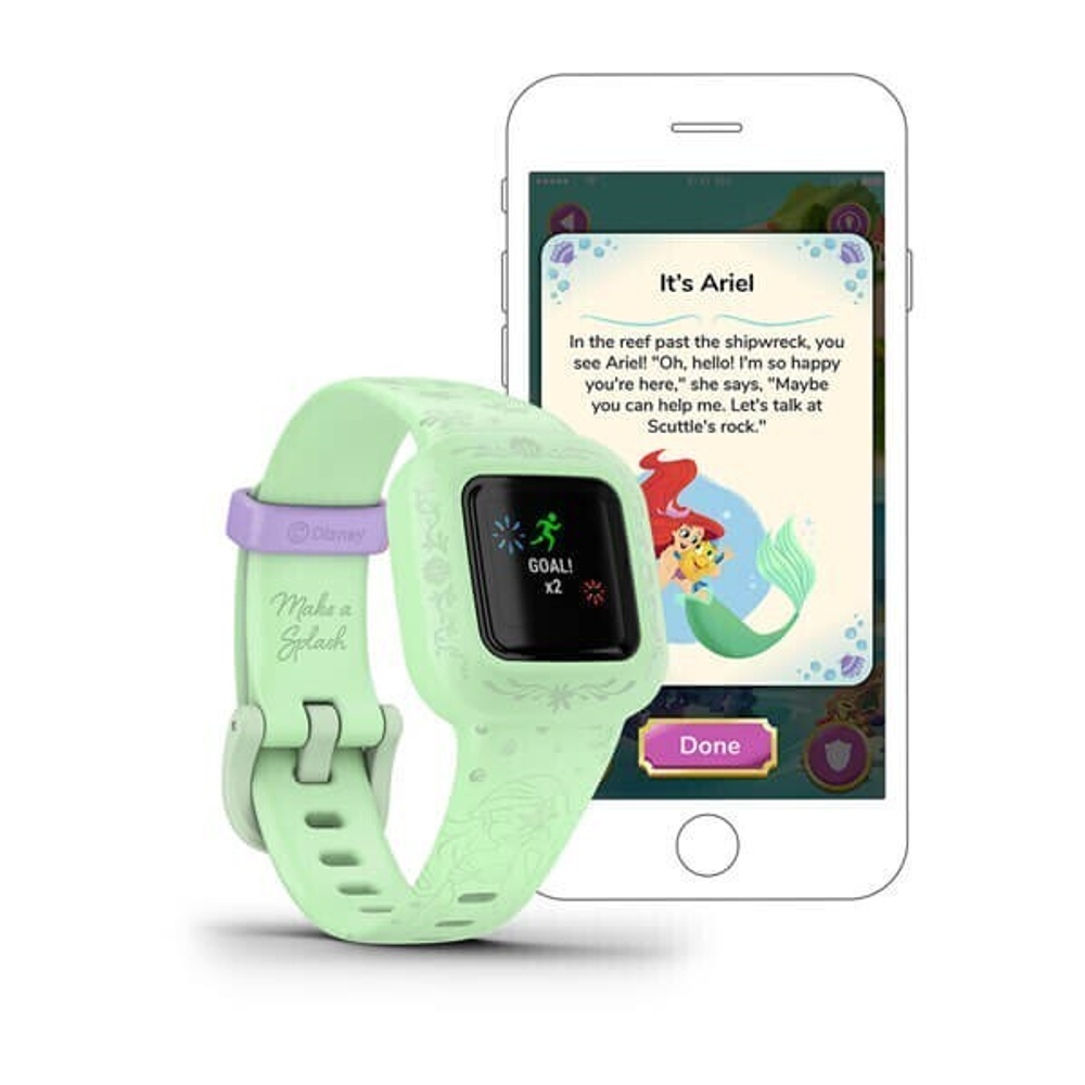 Фитнес-браслет Garmin Vivofit Jr. 3 Disney The Little Mermaid