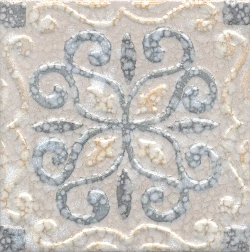 Керамический декор KERAMA MARAZZI БАРИО DD\B28\17023 15х15 6,9 мм. матовая