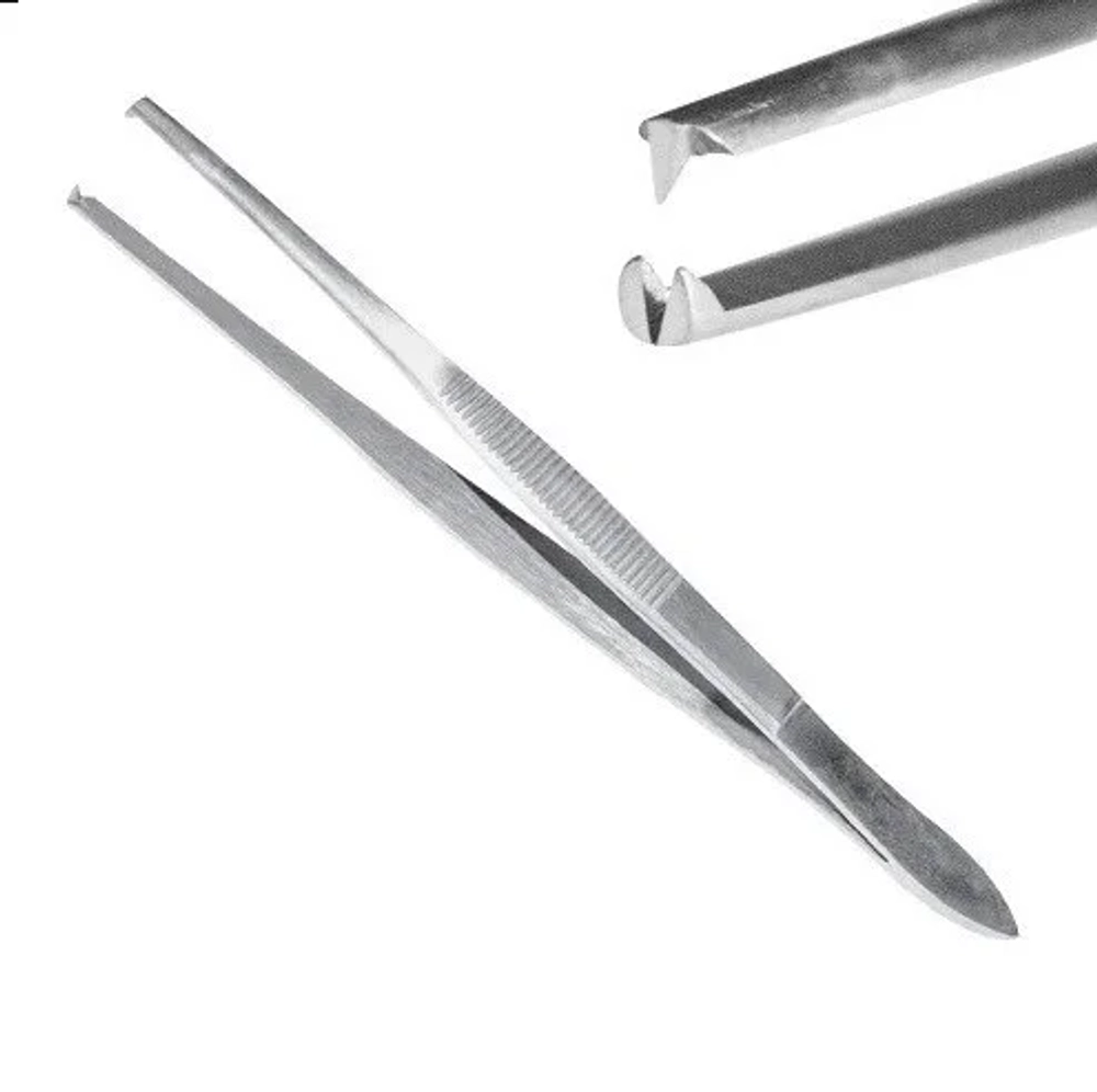 Пинцет Tissue 150*2,5 (Пинцет хирургический 150 мм) 15-143 (пм-8)