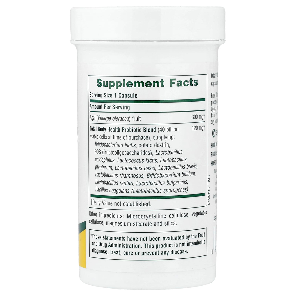 NaturesPlus, ультрапробиотики, 30 капсул