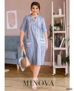 Платье 17-262-деним Minova