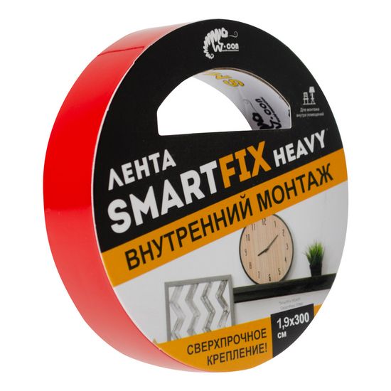 Лента монтажная сверхсильная 1,9х300 см прозр