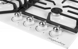Встраиваемая газовая варочная панель Kuppersberg FS 601 W Silver