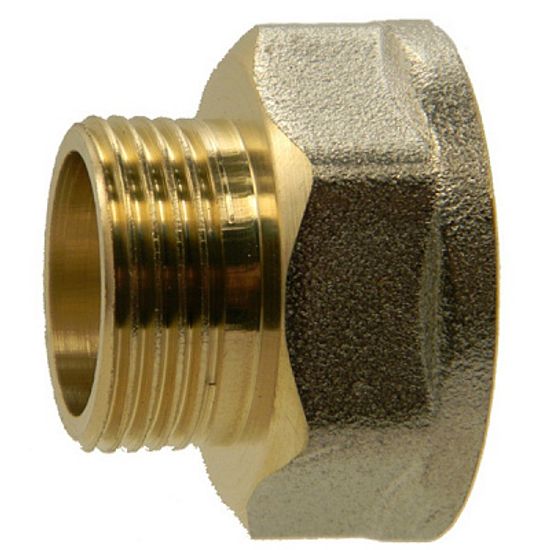 Переход латунный 1"х3/4" ВР-НР TIM