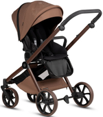 Детская коляска Tutis Mio 3 Plus Limited New 4 в 1 с автокреслом Beno Black и базой 1622016 Hoopoe Brown