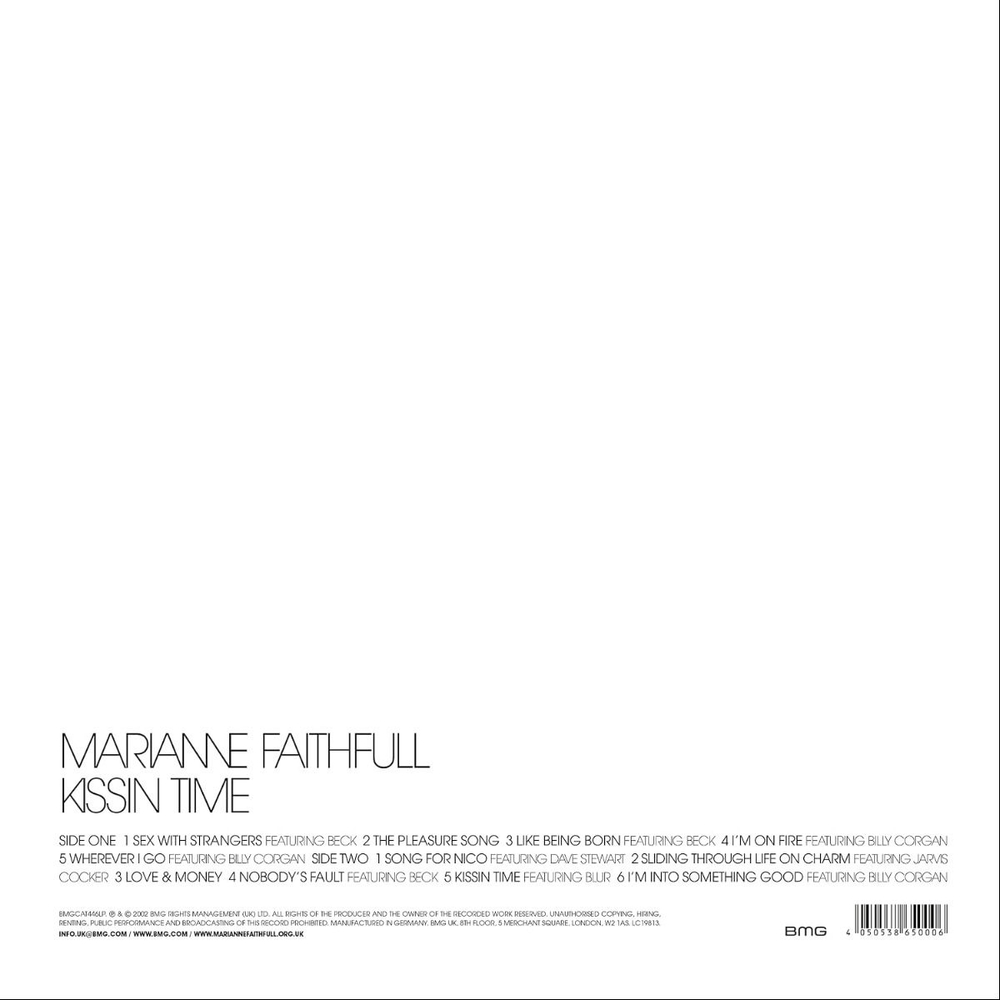 Marianne Faithfull — Kissin Time (LP)