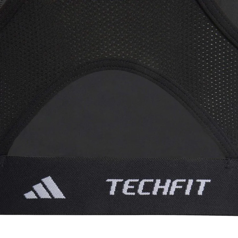 Теннисный бюстгальтер dziewczecy Adidas Girls Techfit Primelift React - black/white