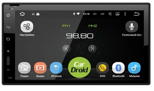 2DIN магнитола (экран 7") - Airok RD-1005D на Android 9