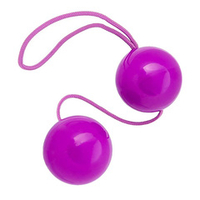 Фиолетовые вагинальные шарики 3,5см ToyFa Basic Bi Balls 885006-4