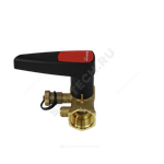Клапан балансировочный ручной латунь Basic Ду 15 G1/2" Ру25 ВР Kvs=1.8м3/ч без ниппелей BROEN 43490000-001003
