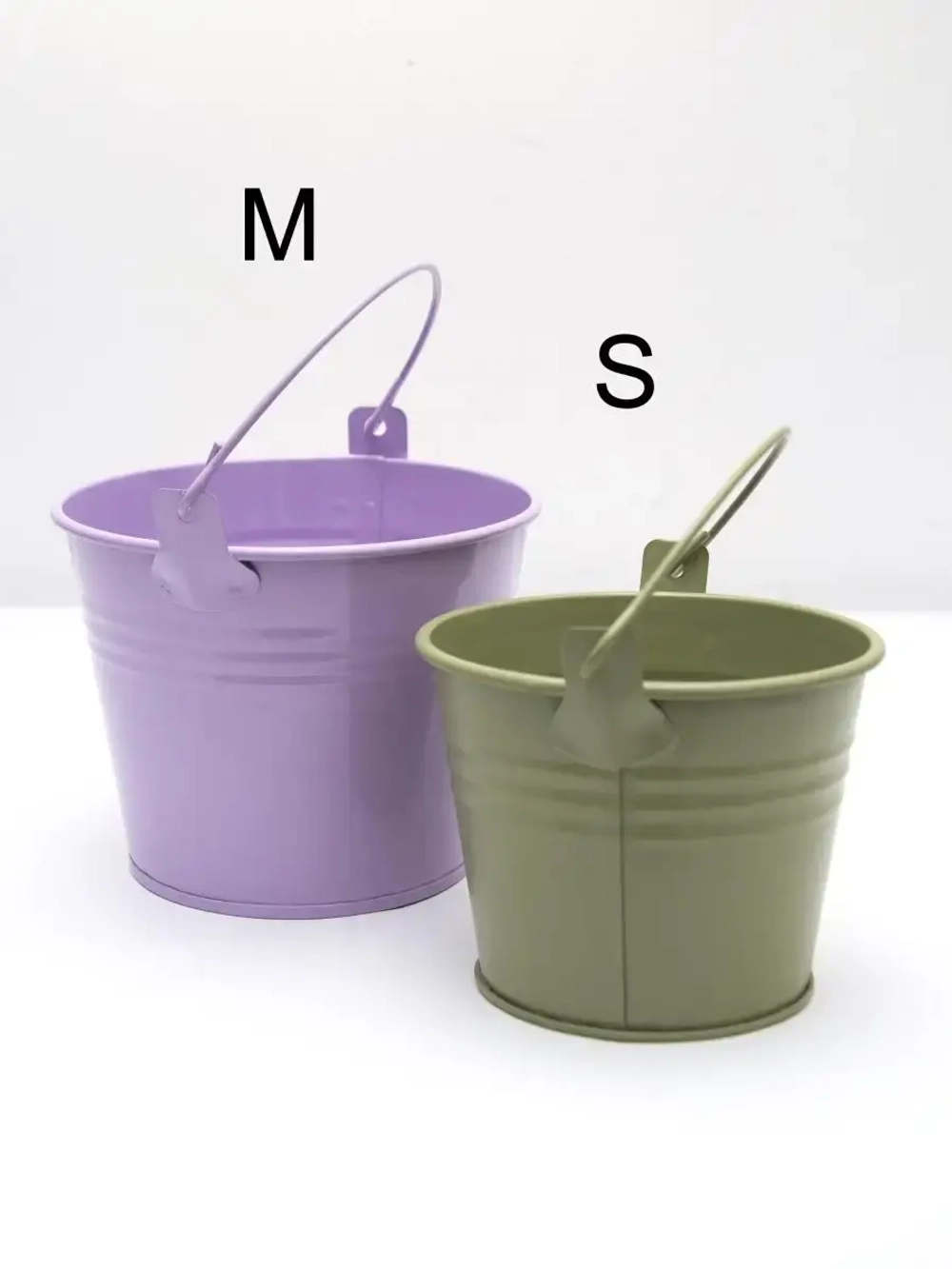 Ведерко металлическое декоративное 11,5*9,5 см