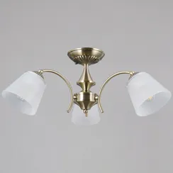 Потолочная люстра  IL0910-3CSQ-26 AB ELITE ILLUMICO