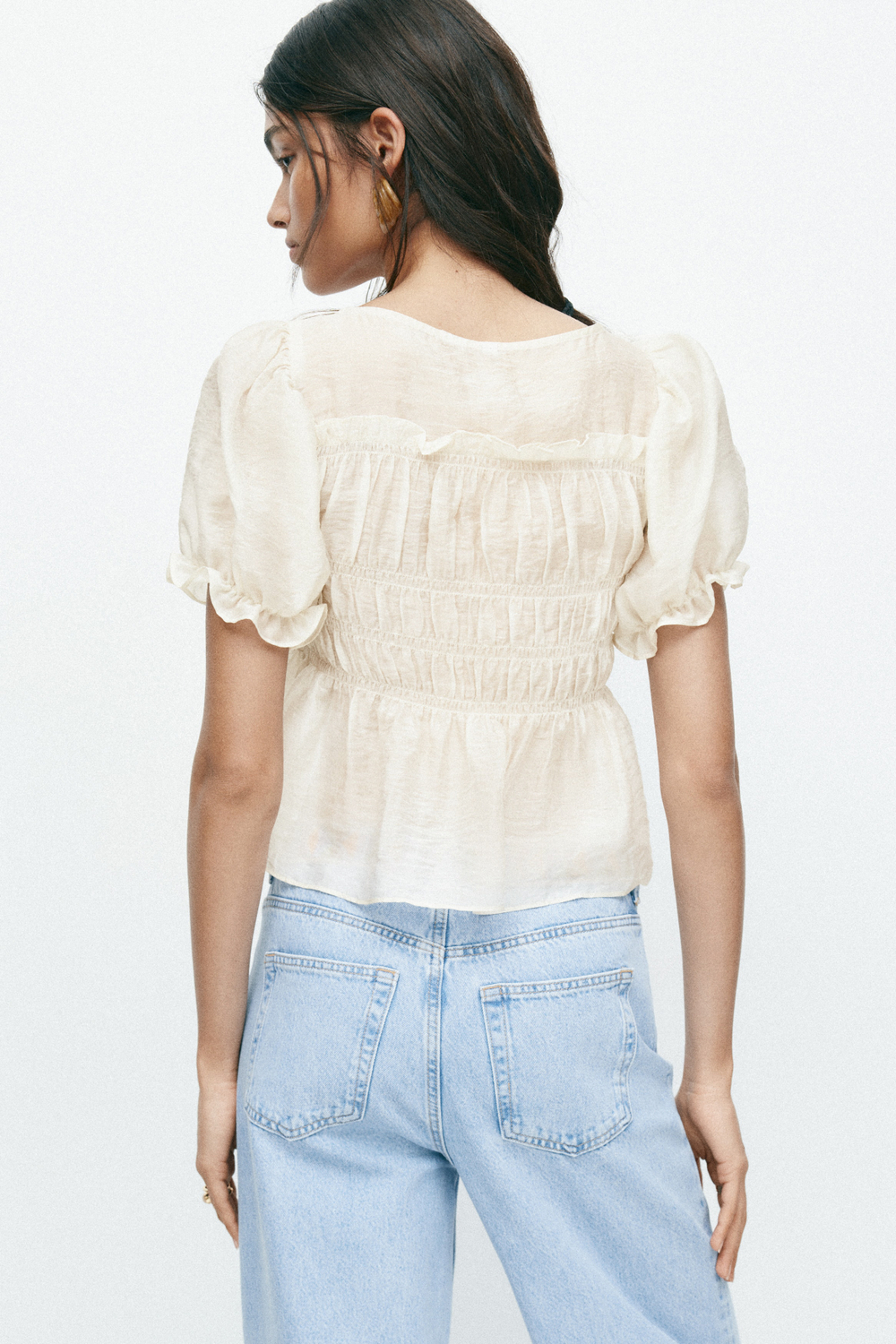 Блузка со сборками - H&M