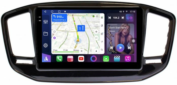 Магнитола для Geely Emgrand X7 2019-2021 - FarCar S400-TS18 монитор 9.5" QLED на Android 14, CarPlay, 4G SIM-слот