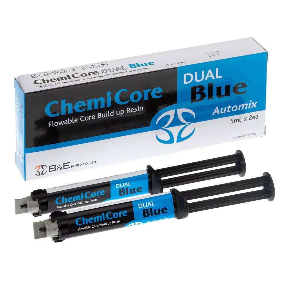ChemiCore материал двойного отверждения для восстановления культи зуба B&E Blue