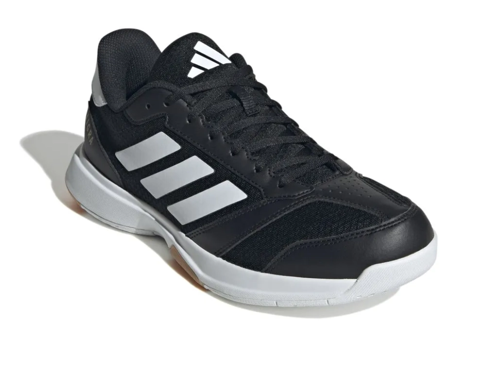 Мужские кроссовки для сквоша/бадминтона Adidas Ligra 8 M - core black/cloud white