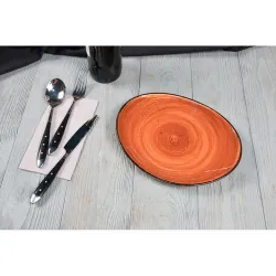 Тарелка 24,5*20 см Brown Shore Fusion P.L. Proff Cuisine [4]