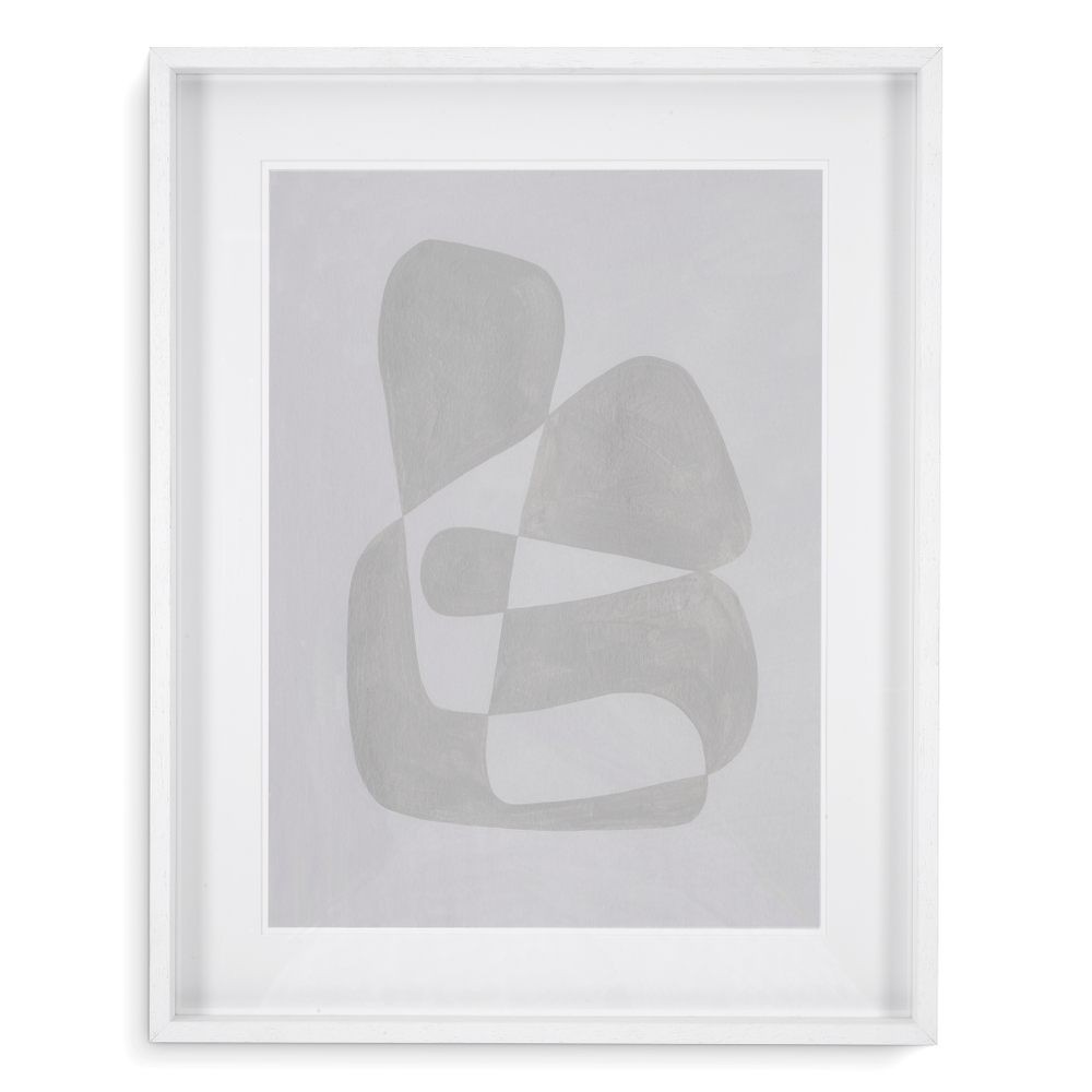 Постер Print Soft shape set of 4 арт.116653