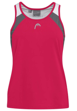 Женский топ теннисный Head Club 22 Tank Top W - magenta