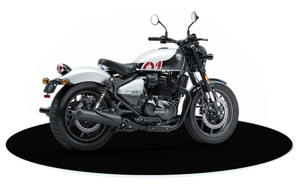 Royal Enfield Shotgun 650 Stencil White (Premium) 2026