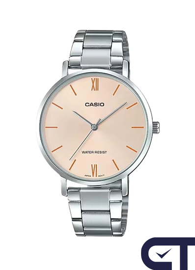 Casio LTP-VT01D-4B — женские кварцевые часы из классической коллекции