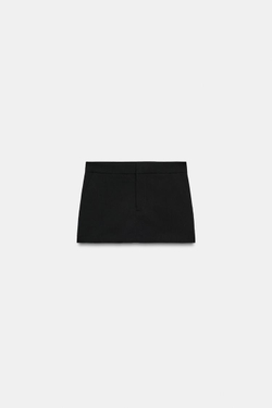 ZARA ЮБКА-ШОРТЫ, ЧЕРНЫЙ