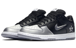 Nike X Supreme Sb Dunk Low Qs "Metallic Silver"