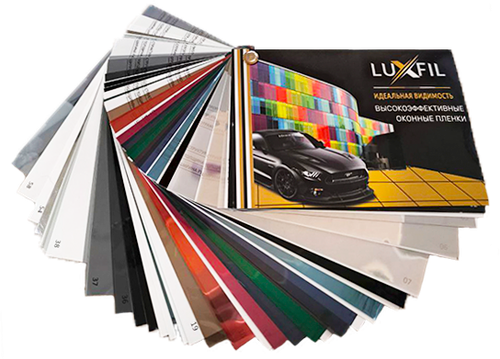 Каталог пленок LUXFIL для стекла
