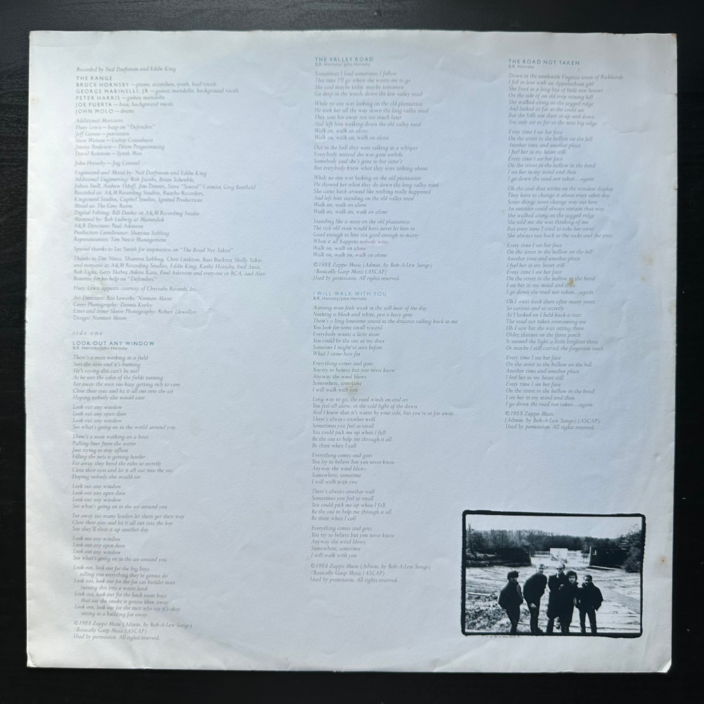 Bruce Hornsby & The Range - Scenes From The Southside (Европа 1988г.)