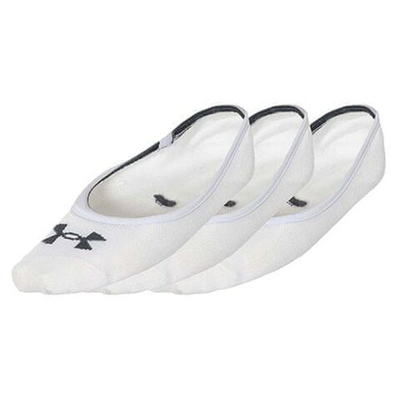 Теннисные носки Under Armour Essential LOLO Liner Socks 3P - white/pitch gray