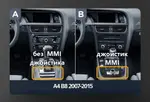 Магнитола для Audi A4 B8 2007-2015 без джойстика MMI - FarCar S500-TS20 монитор 10.36" 2K QLED на Android 14, Быстрейшая, CarPlay, 4G SIM-слот