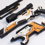 Резинкострел AWP (Arctic Warfare Police) снайперская винтовка (Asimov)